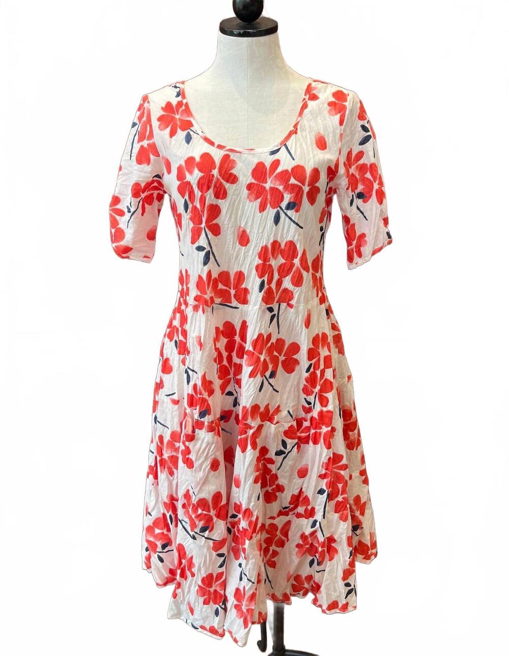 NEW DRESS ADDICT women's jess dress in red/white/black